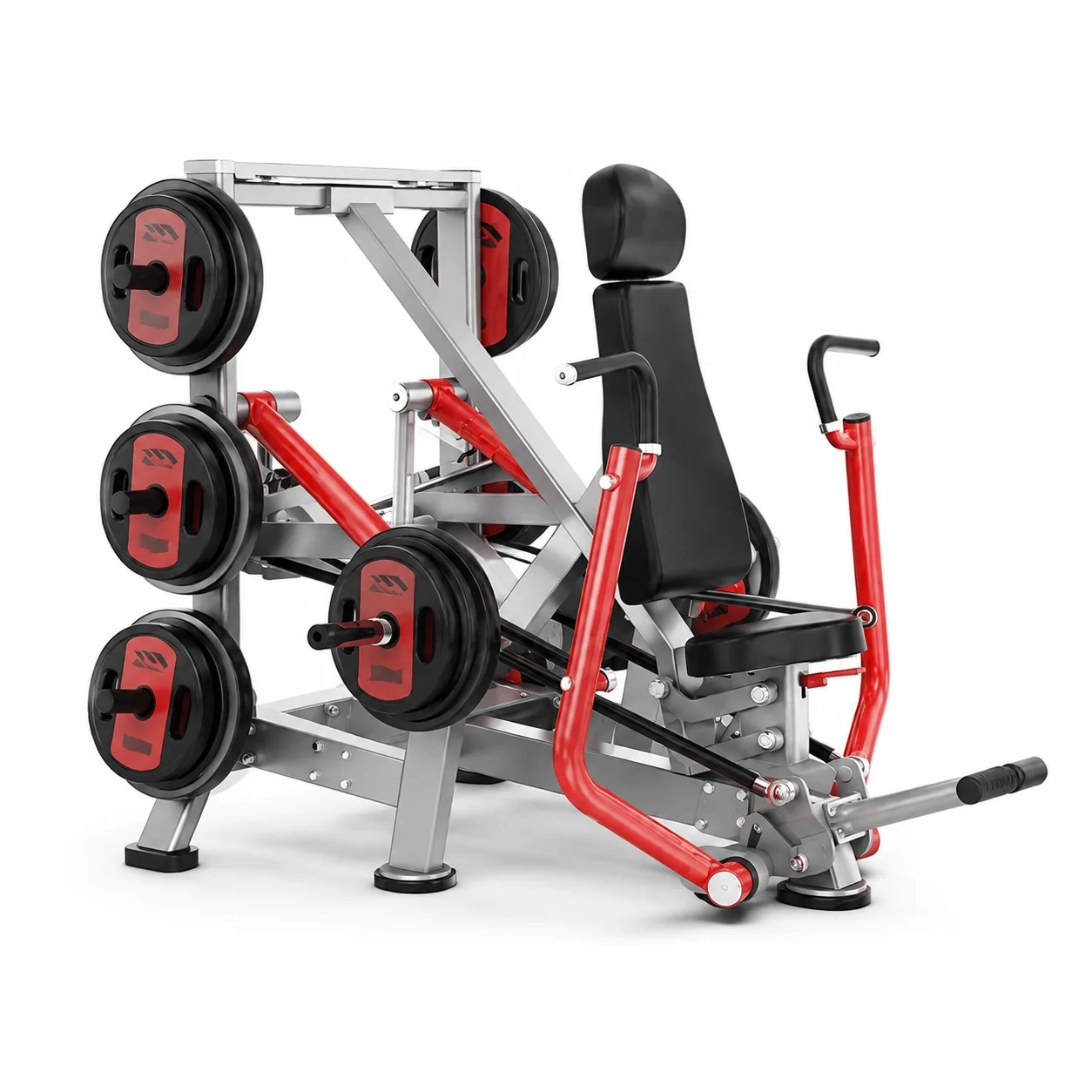 Máy Đẩy Ngực Ngang Tạ Rời MET5-03 Chest Press