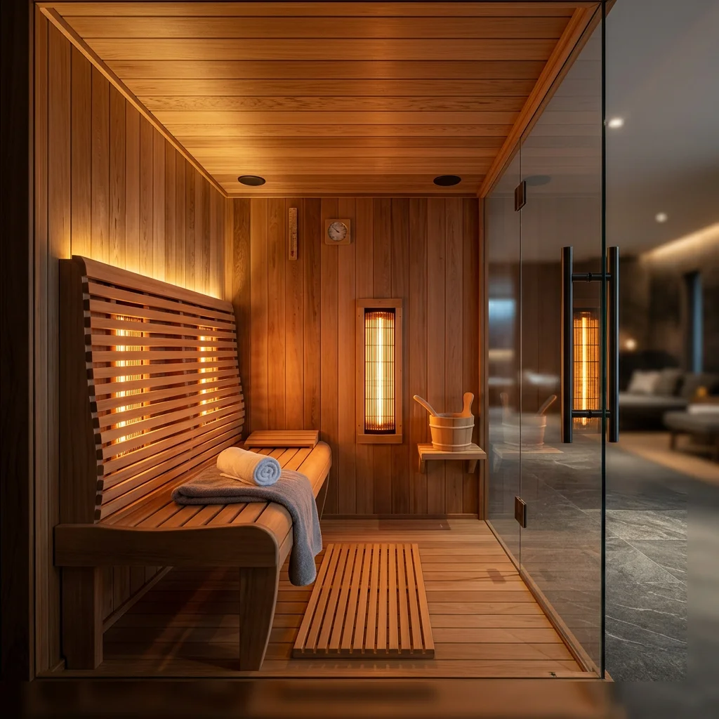 Phòng Xông Hơi Khô Hồng Ngoại Premium Infrared Sauna